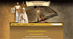 Desktop Screenshot of modlitewnik.com.pl