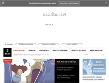 Tablet Screenshot of modlitewnik.pl